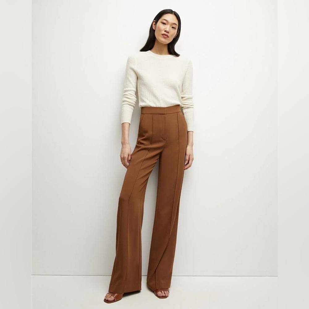 Veronica Beard Edia Pant in Deep Ochre